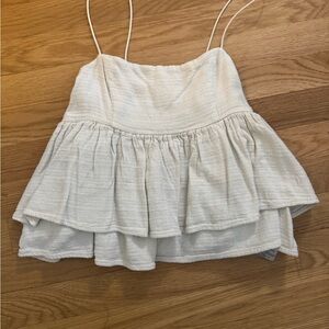 Urban Outfitters Cream Layered Camisole